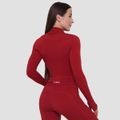Dámsky športový top Ignite Dark Red - GymBeam, veľkosť XL, veľkosť oblečenia XL