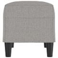 vidaXL Lavica bledosivá 70x35x41 cm látka