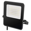 LED reflektor VISIO čierny, 30W neutrálna biela