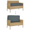 vidaXL Podložka Antracit 120 x 60 x 12 cm Oxfordská látka