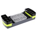 Step na aerobik HMS AS002 zeleno-sivý