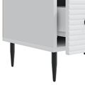 vidaXL TV skrinka Biela 147 x 34,5 x 30 cm Kompozitné drevo