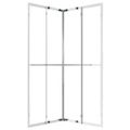 vidaXL Sprchový kút ESG 80x80x180 cm