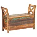 vidaXL Lavička do chodby 103x33x72 cm, recyklovaný masív