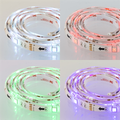 DELTACO GAM-114, LED Pásik, 2x 50cm, RGB