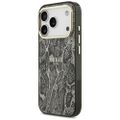 Puzdro Guess Python Pattern MagSafe pre iPhone 17 Pro čierne