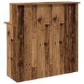 vidaXL Recepčný stôl staré drevo 100x50x103,5 cm kompozitné drevo
