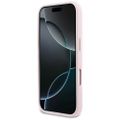 Guess HC PU FW RESIN LOGO PINK puzdro pre iPhone 17 Pro 6,3"