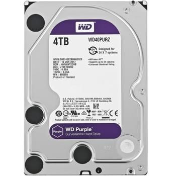HDD 3,5" 4TB 64MB Western Digital PURPLE pre kamerové systémy CP-PR-32
