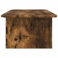vidaXL Konferenčný stolík Dymová dub 93 x 53 x 33 cm Kompozitné drevo