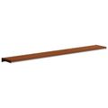 vidaXL Parapetné dosky Hnedé drevo 140 x 20 x 4,5 cm PVC
