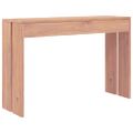 vidaXL Konzolový stolík 110x35x75 cm teakový masív