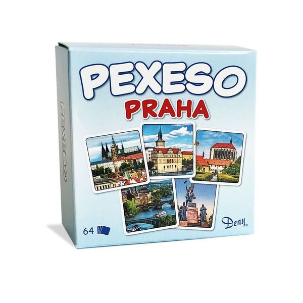 Pexeso Praha v krabičke