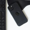 Jednoduché čierne puzdro pre Xiaomi Redmi A3 4G (globálne)