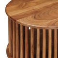 vidaXL Ručne vyrobený konferenčný stôl Teak hnedá 85 x 50 x 40 cm