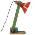 vidaXL Stolová lampa 25 W viacfarebná 23x13x52 cm E27