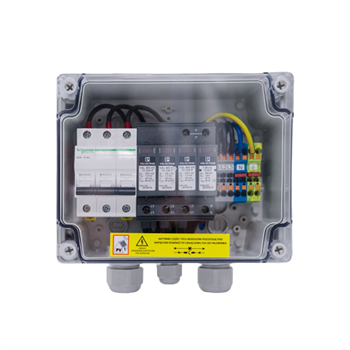 FVE Rozvádzač s prepäťovou ochranou RAC03P/F8M/T2/B16 pre fotovoltaiku FVE Rozvádzač s prepäťovou ochranou RAC03P/F8M/T2/B16 pre fotovoltaiku