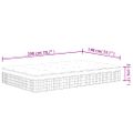 vidaXL Taštičkový pružinový matrac stredne tvrdý plus 140x200 cm