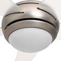 vidaXL Stropný ventilátor s osvetlením a diaľkovým ovládaním Ø 110 cm
