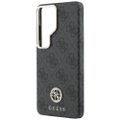 Puzdro Guess case 4G Rhinestone Round Logo MagSafe pre Samsung Galaxy S26 Ultra čierne