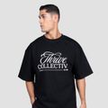 Tričko Thrive Black - GymBeam, veľkosť M