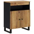 vidaXL Komoda s 2 dvierkami 60x33x75 cm masívny mangovník