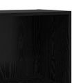 vidaXL Regál na knihy 80 x 30 x 114 cm Kompozitné drevo Čierny dub