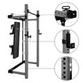 Multifunkčný skladací posilňovací stojan - Power Rack HMS KLT34 sivý