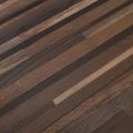 vidaXL Nesamolepiace podlahové dosky, PVC 5,26 m² 2 mm, hnedé pruhy