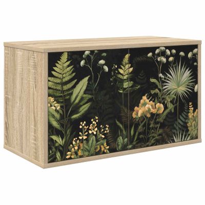 vidaXL Nástenný TV kabinet RHENEN 69 x 33 x 40 cm Dub sonoma