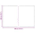 VidaXL Kryt na rastliny s očkami 2x4 m PVC