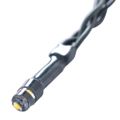 vidaXL Umelé buxusové gule s LED svetlami, 2 ks, zelená, 22 cm