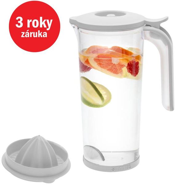 Status vákuový džbán s citrusovačom 179500, biely