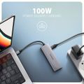 AXAGON HMC-5H60, USB 5Gbps hub, porty 2x USB-A, 1x USB-C, HDMI 4k/60, PD 100W, kábel USB-C 15cm Dokovacia stanica, USB-C, kompatibilný s Thunderbolt 4, 1× HDMI, 2× USB 3.0, 1× USB-C, Power Delivery 100W