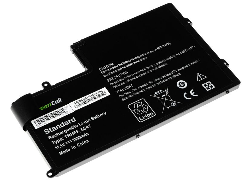 DE83 Green Cell Battery for Dell Inspiron 15 5542 5543 5545 5547 5548 / 11,1V 3400mAh