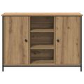vidaXL Servírovacia skriňa Remeselný dub 100 x 35 x 70 cm