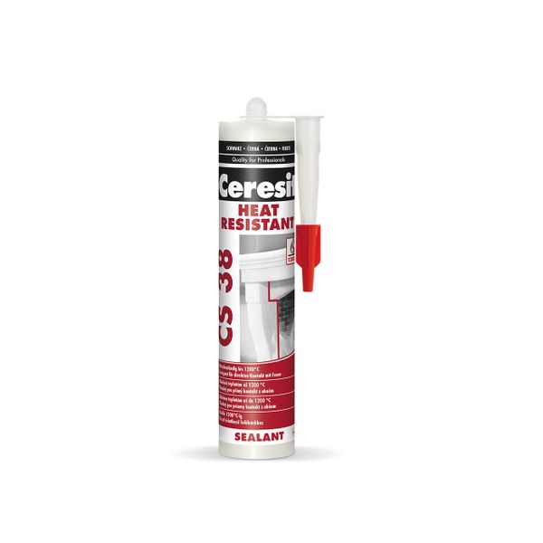 1411371 Ceresit CS 38 Heat resistant, černý, 300 ml