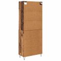 vidaXL Highboard 2 ks Staré drevo 69,5 x 34 x 180 cm