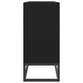 vidaXL Komoda čierna 105x30x65 cm kompozitné drevo