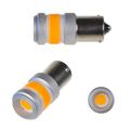 Autožiarovka LED BA15s 9-60V 12W CARCLEVER oranžová