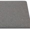 vidaXL Nástenný čelník 12 ks 60 x 30 cm Svetlosivá látka