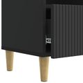 vidaXL TV skrinka 102 x 34,5 x 50 cm Čierna Kompozitné drevo