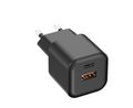 Setty wall charger USB-A + USB-C 35W LSGaN-AC-351 black