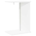 vidaXL Koncový stôl Biela 35 x 25 x 50 cm Kompozitné drevo