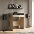 vidaXL DJ stôl Dub sonoma 82 x 45 x 102 cm Kompozitné drevo