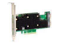Radič úložiska - 16 kanálov - SATA 6Gb/s / SAS 24Gb/s / PCIe 4.0 (NVMe) - PCIe 4.0 x8