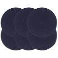 vidaXL Prestierania 6 ks námornícke-modré 38 cm bavlnené okrúhle