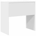 vidaXL Stôl Biela 80 x 40 x 76 cm