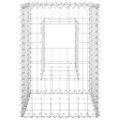 vidaXL Gabiónové koše/stĺpy 2 ks 40x40x60 cm železo