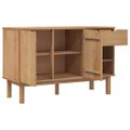 vidaXL Komoda OTTA 114x43x73,5 cm, borovicový masív